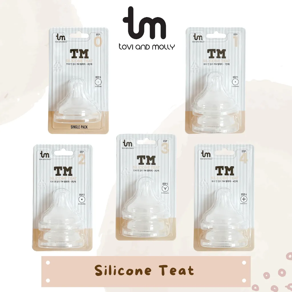 Ảnh NÚM TY SILICONE TOVI AND MOLLY (TM) STEP 0 ~ 4 2