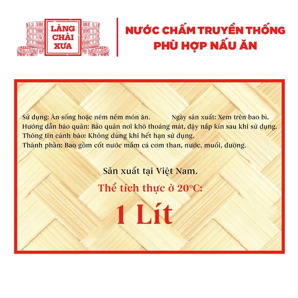 Ảnh Nước Chấm Cá Cơm Than Làng Chài Xưa chai nhựa cao cấp 1 lít/chai Đặc Biệt Thanh Dịu An toàn Tiết Kiệm 2