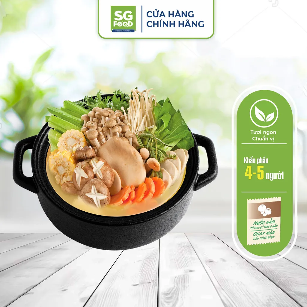 Ảnh Nước dùng cô đặc Lẩu Nấm SG Food 180gr 4