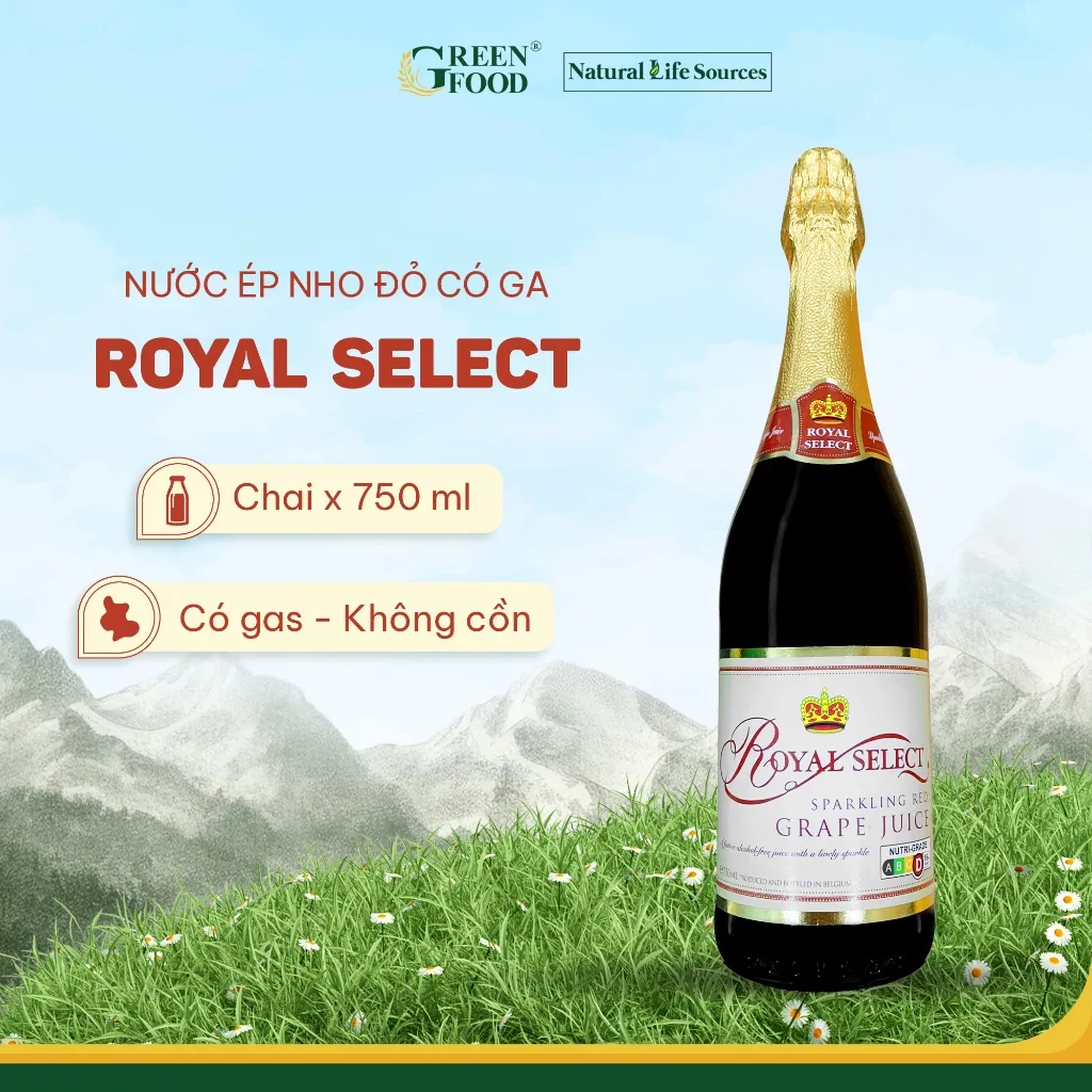 Ảnh Nước ép nho đỏ Royal Select - 750 ml 1