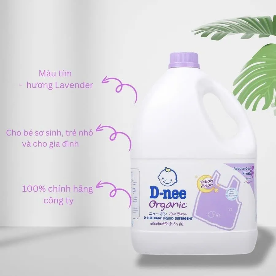 Ảnh Nước giặt Dnee bình 3000ml đủ hương mẫu mới chính hãng 4