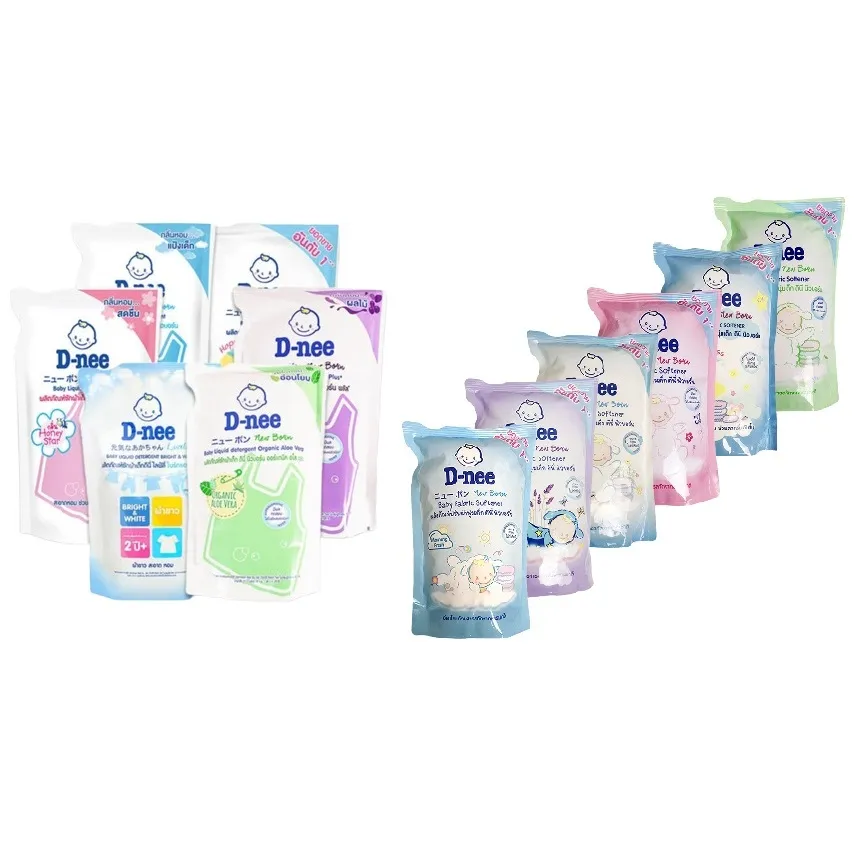 Ảnh Nước giặt quần áo cho bé Dnee túi 550ml chính hãng đủ màu 2