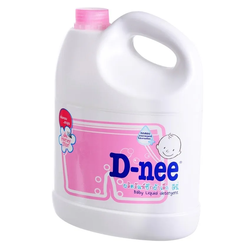 Ảnh Nước giặt quần áo em bé D-nee Xanh - Lovely Sky 3L/2.8 3
