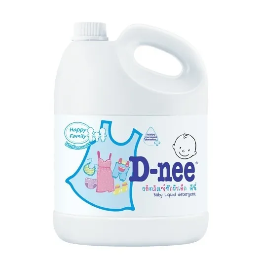 Ảnh Nước giặt quần áo em bé D-nee Xanh - Lovely Sky 3L/2.8 4