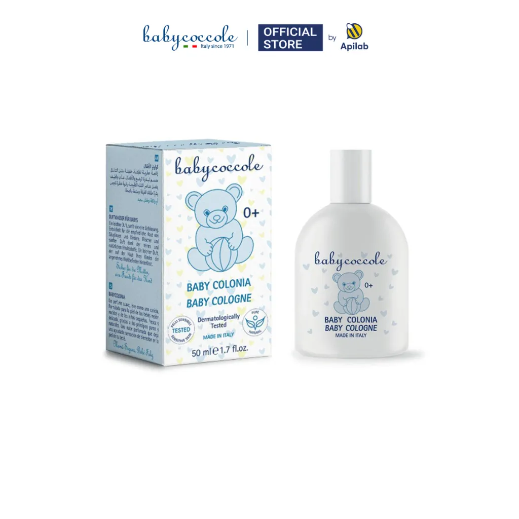 Ảnh Nước hoa cho bé Babycoccole 0M+ an toàn cho trẻ sơ sinh & em bé chiết xuất hoa sen 50ml 4