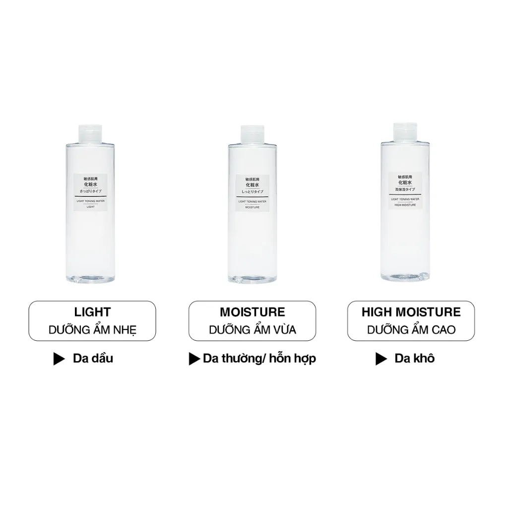 Ảnh Nước Hoa Hồng Dưỡng Ẩm cho Da Nhạy Cảm (Sensitive) - 200ml/400ml MUJI 4