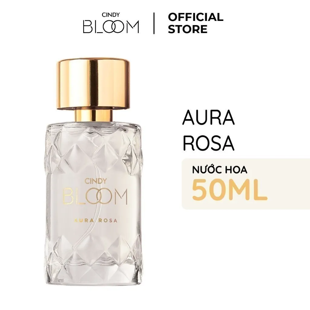 Ảnh Nước hoa nữ Cindy Bloom Aura Rosa Hương Kiêu Sa Sang Trọng 50ml 1