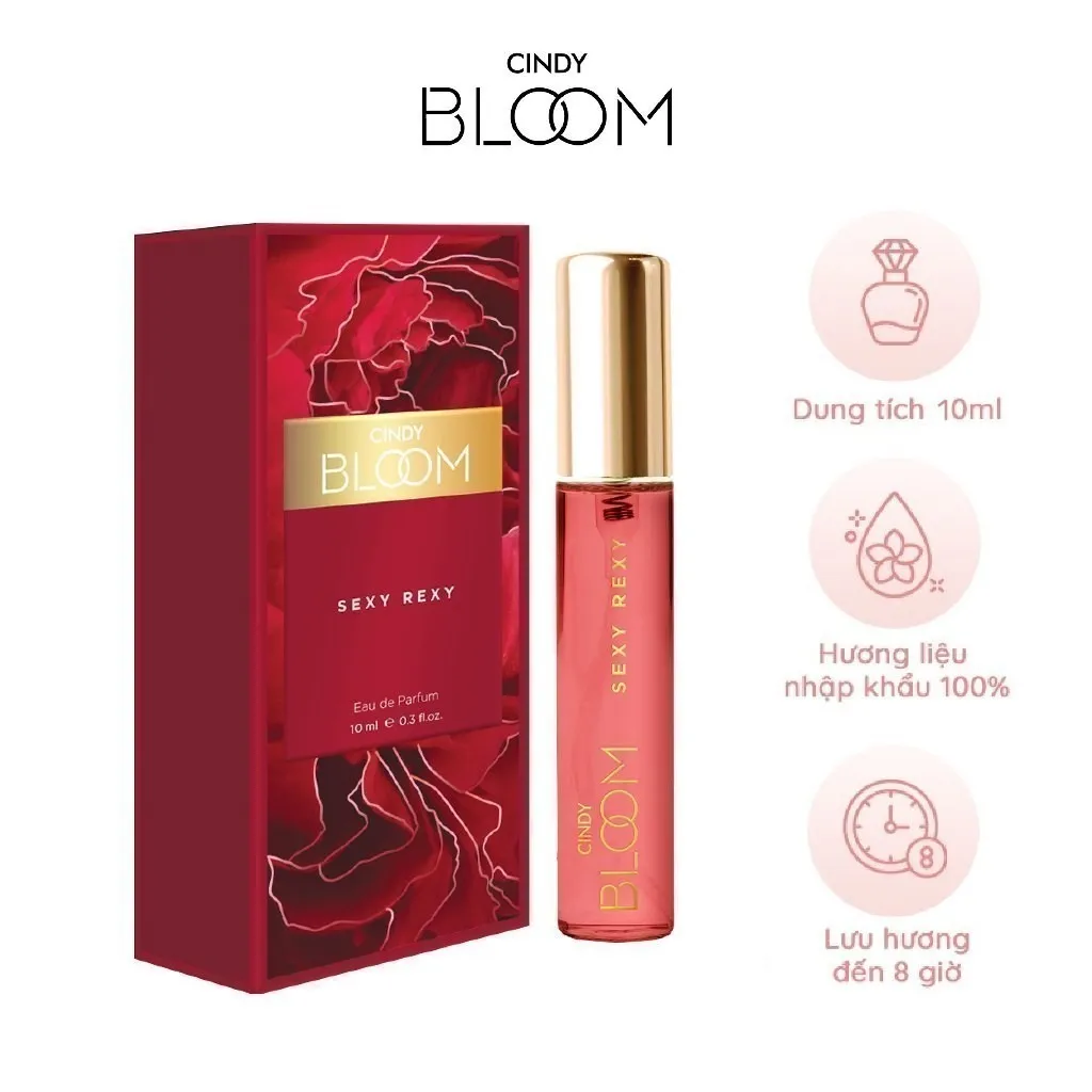 Ảnh Nước hoa nữ Cindy Bloom Sexy Rexy Hương Gợi Cảm Nóng Bỏng 10ml 3