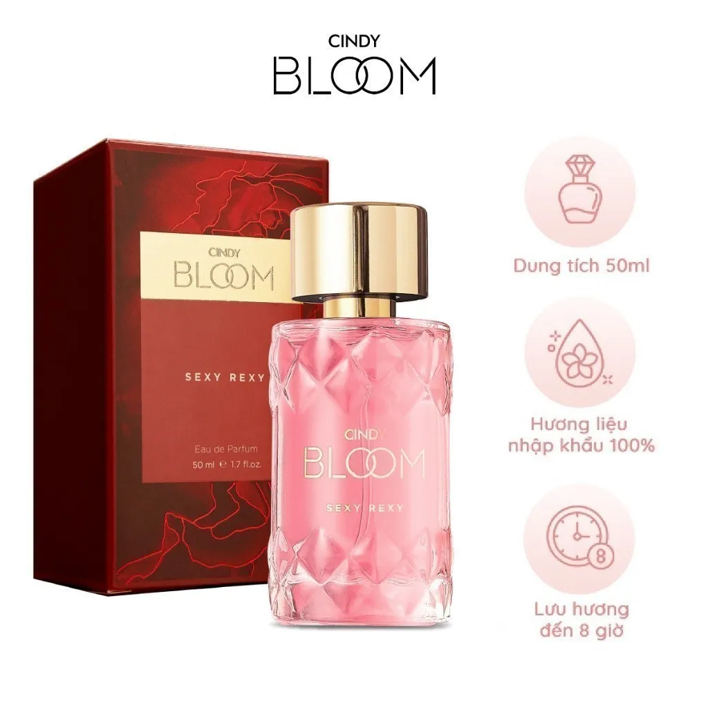 Ảnh Nước hoa nữ Cindy Bloom Sexy Rexy Hương Gợi Cảm Nóng Bỏng 50ml/chai 4