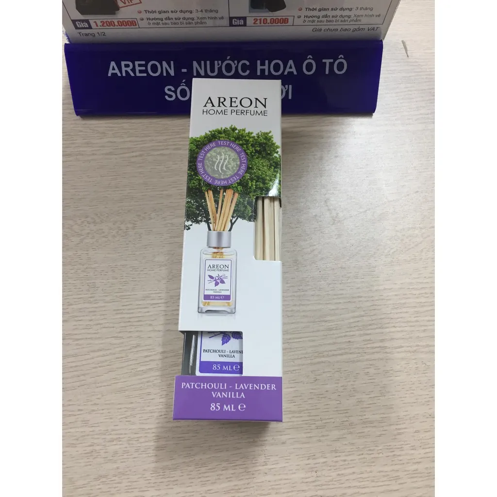 Ảnh Nước hoa thơm phòng Areon Home Patchouli Lavender Vanilla 4
