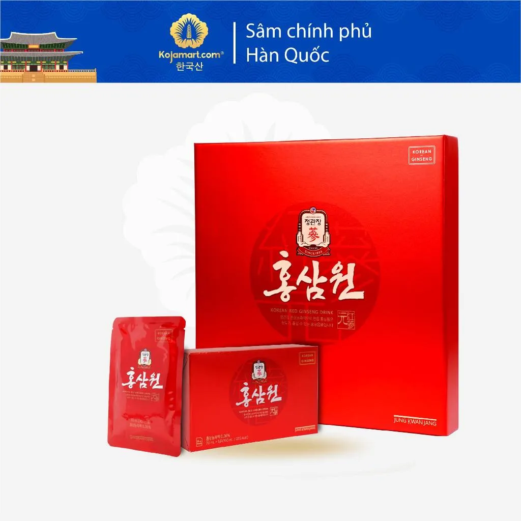 Ảnh Nước Hồng Sâm Hàn Quốc Won KGC Jung Kwan Jang 1