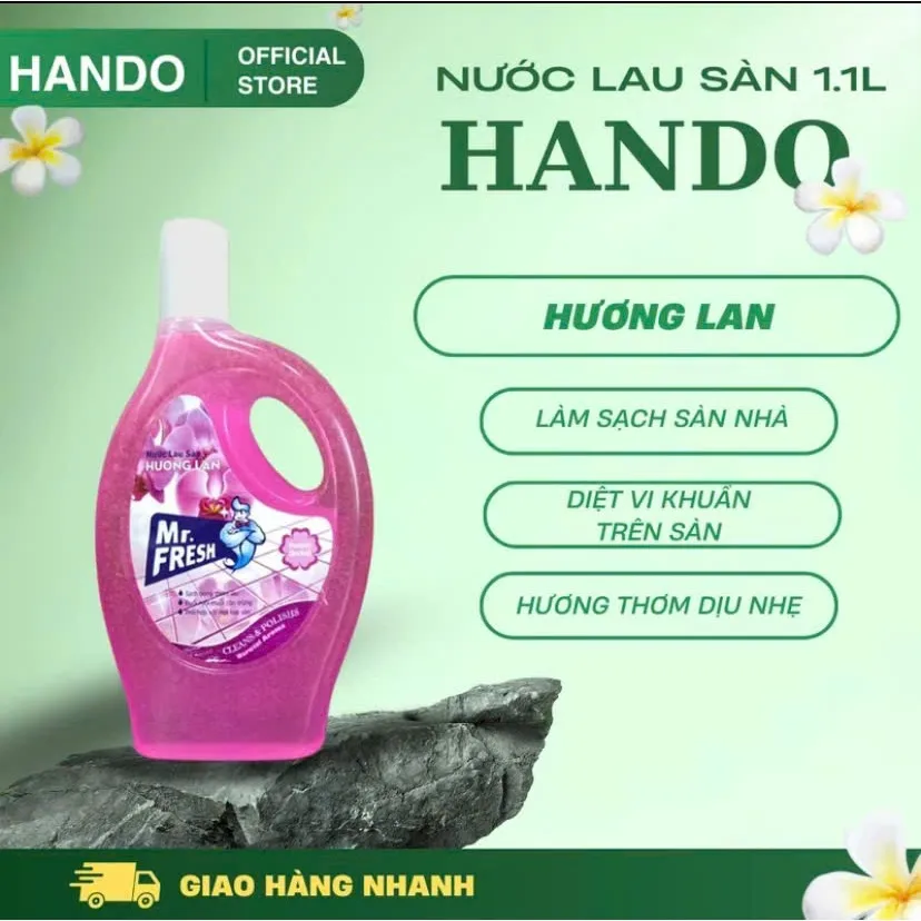 Ảnh Nước lau sàn đậm đặc Mr.Fresh 1.1L  sạch thơm tươi mát 1