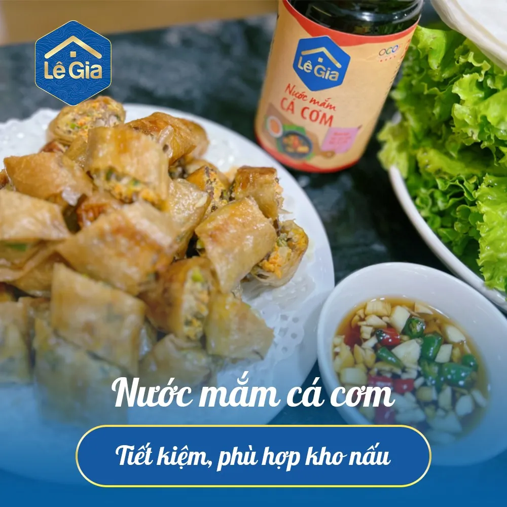 Ảnh Nước mắm cá cơm Lê Gia chai 650ml - kho nấu đậm đà 2
