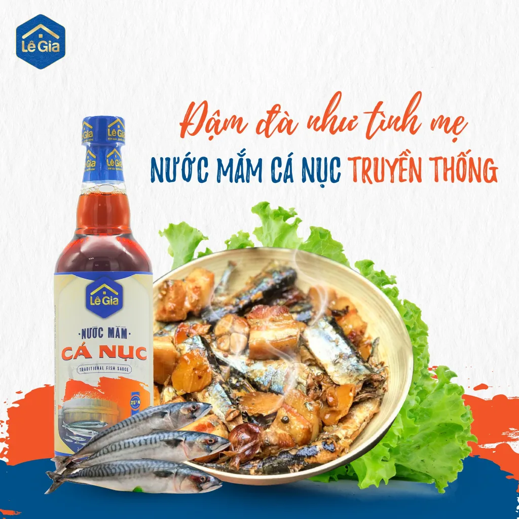 Ảnh Nước mắm cá nục Lê Gia can 2L 1