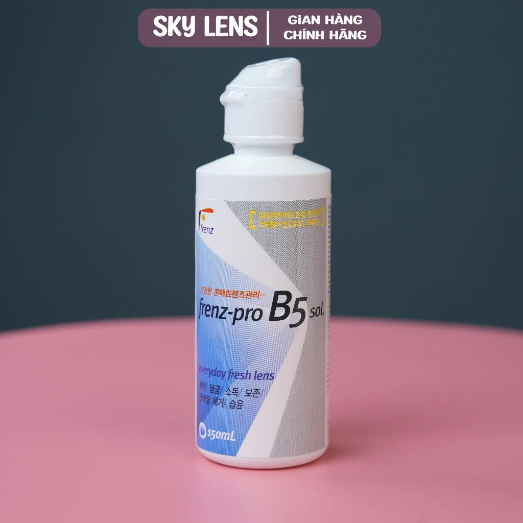 Ảnh Nước Ngâm Lens Chai lớn  Sky Contact Lens 360ml 3