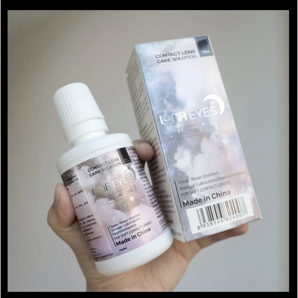 Ảnh Nước ngâm lens LUNA EYES 120ml - dành cho kính áp tròng 2