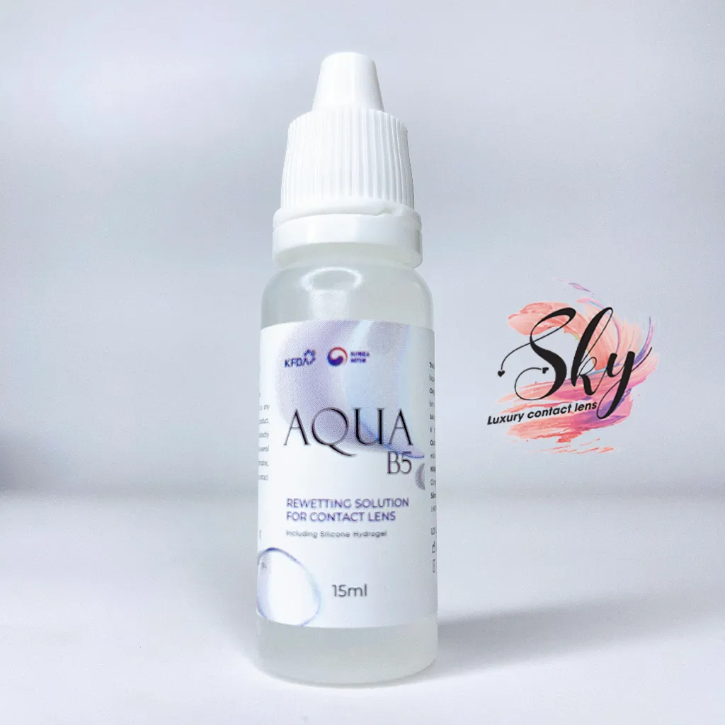 Ảnh Nước nhỏ mắt lens Aqua B5 15ml cao cấp cho mắt nhạy cảm 3