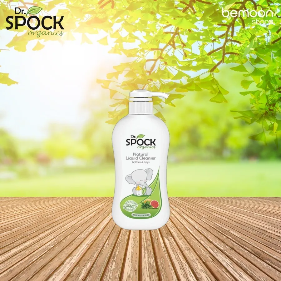 Ảnh Nước rửa bình sữa hữu cơ Dr. Spock 450ml 1