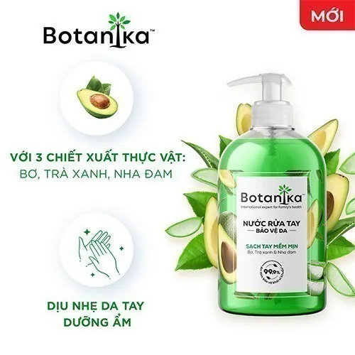 Ảnh Nước rửa tay Botanika Mềm mịn/Làm bếp 500ml 3