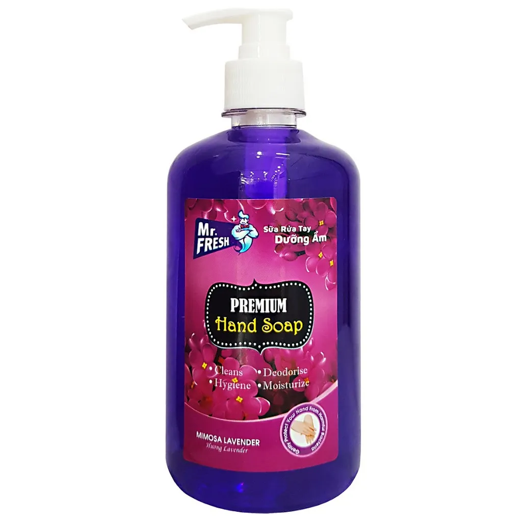 Ảnh Nước rửa tay thảo mộc sạch khuẩn dưỡng ẩm da tay MrFresh 500ml cao cấp 3