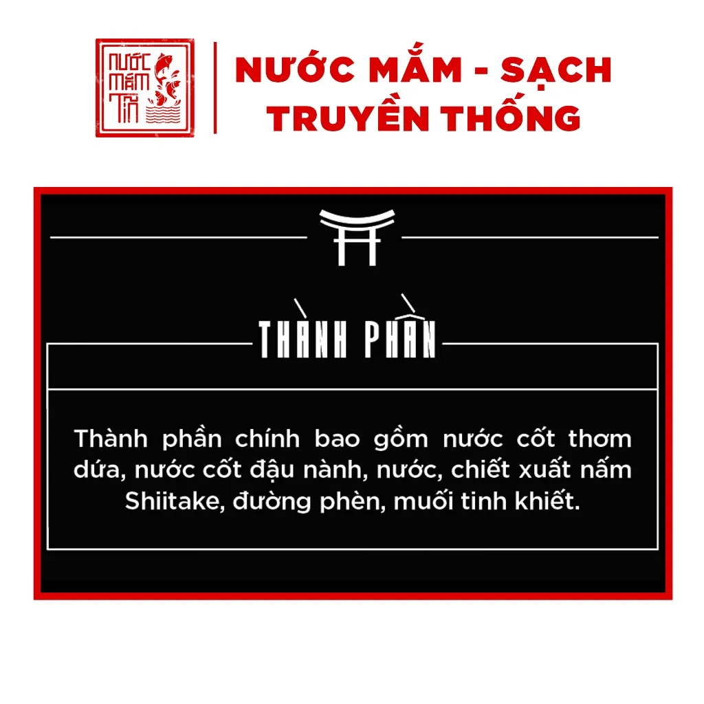 Ảnh Nước tương cao cấp Shiitake chai nhựa 525ml/chai lên men tự nhiên từ đậu nành và nấm ngọt Shiitake Làng Chài Xưa 2