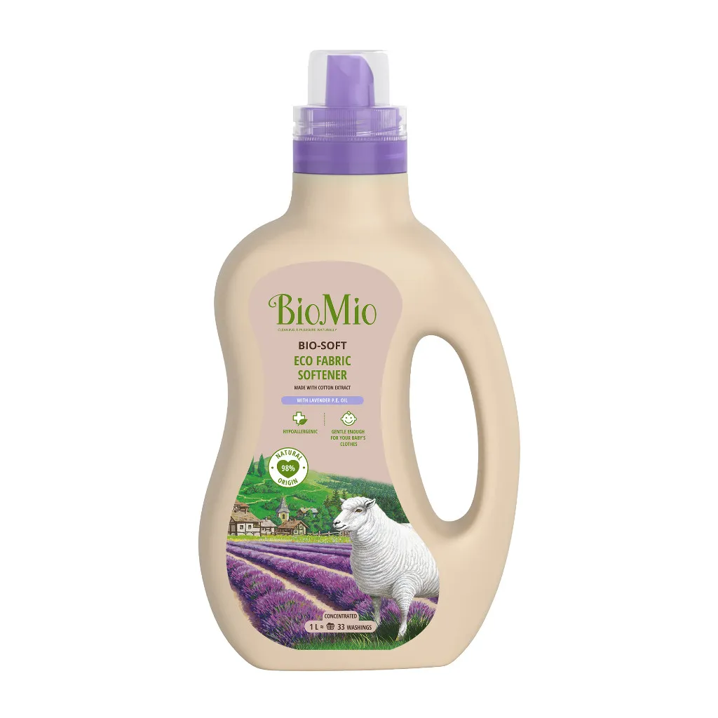 Ảnh Nước xả vải hữu cơ BioMio BIO-SOFT 1000ml hương thơm tự nhiên, an toàn cho da nhạy cảm Date 2026 4