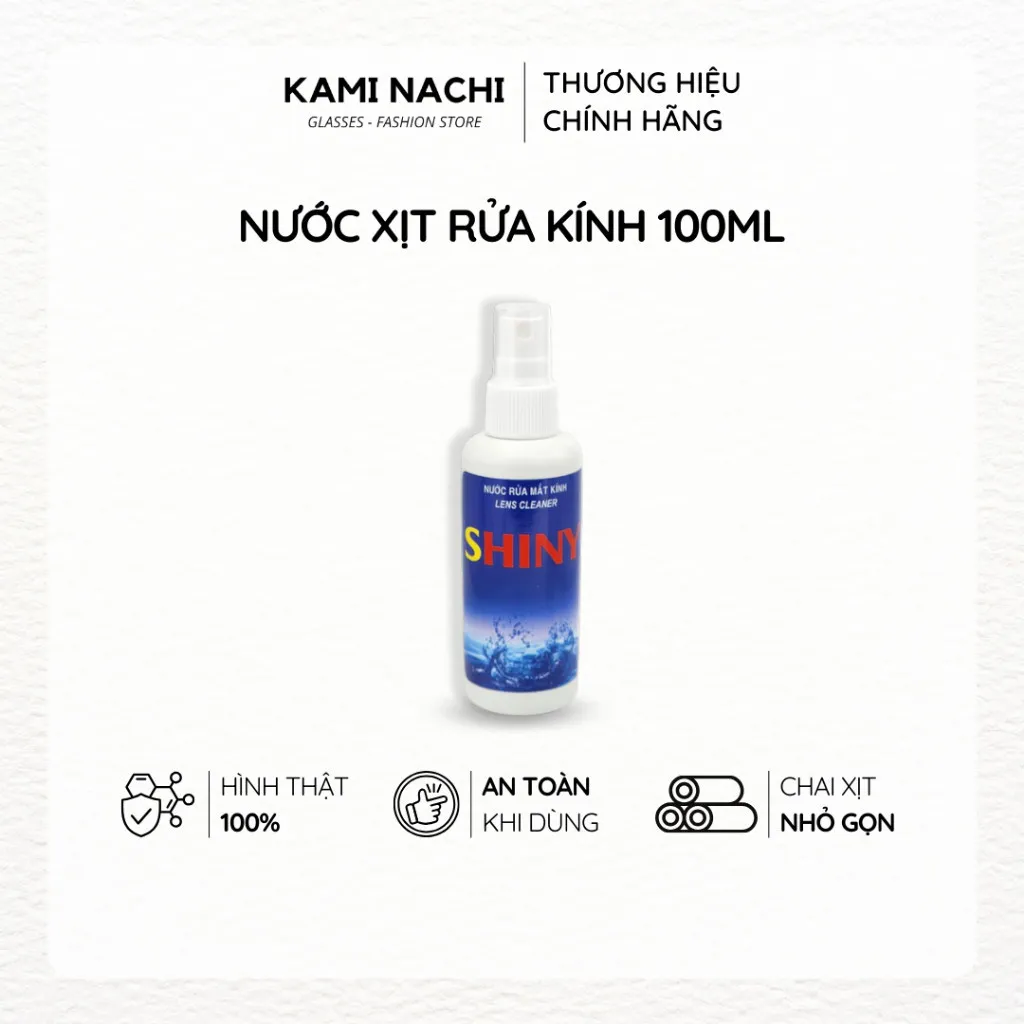 Ảnh Nước xịt rửa mắt kính chuyên dụng KAMI NACHI 100ml 1