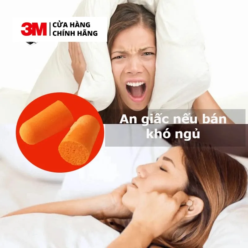 Ảnh Nút tai dạng bọt xốp không dây giảm ồn 3M™ 1100 2