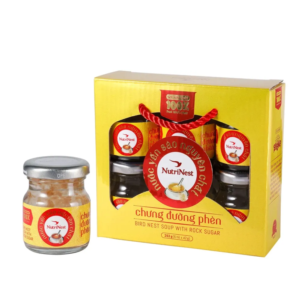 Ảnh NutriNest - Nước Yến Sào Nguyên Chất Chưng Đường Phèn – hũ đơn 42g 3