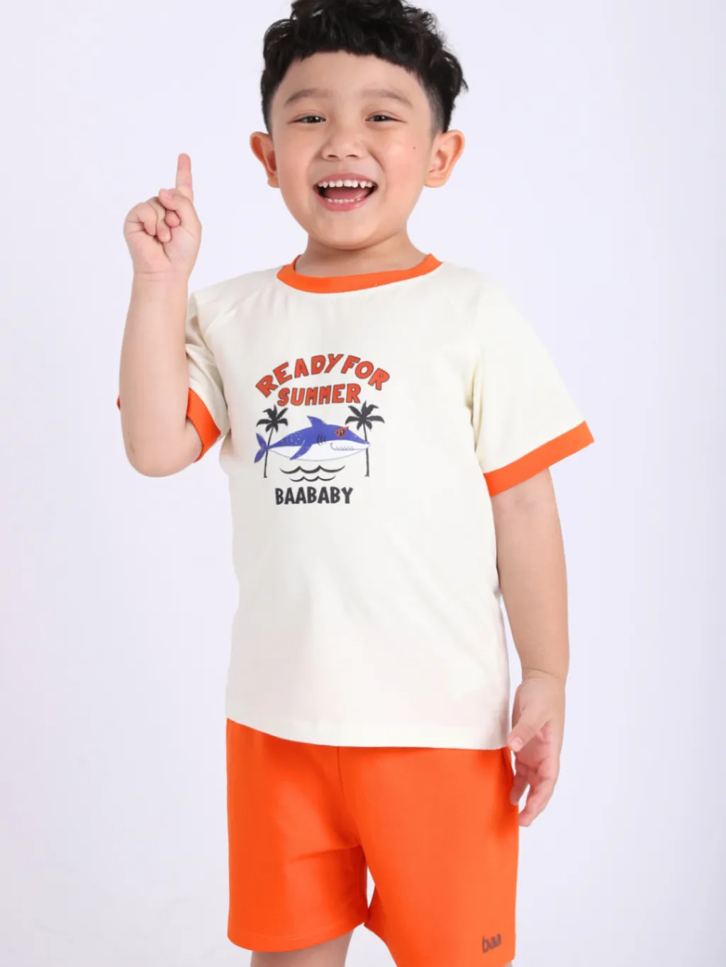 Ảnh Đồ Bộ Bé Trai In Họa Tiết Khủng Long, Xe Đua Cotton Thoáng Mát (1-10 Tuổi)BaaBaby DB03N 4