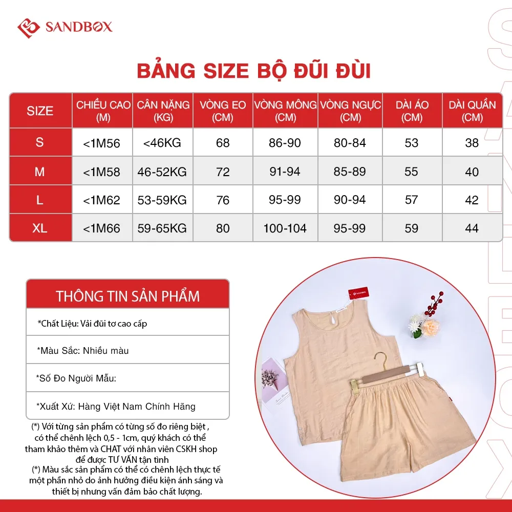 Ảnh Đồ Bộ Nữ, Bộ Mặc Nhà SANDBOX Chất Liệu Đũi Tơ Cao Cấp, Thiết Kế Can Phối Trendy  BDD25002 1