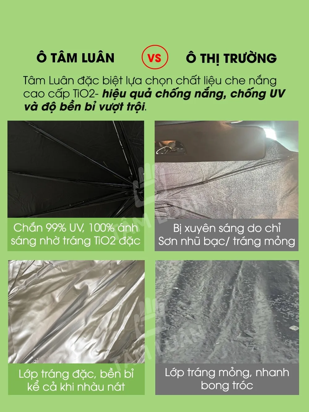 Ảnh Ô Che Nắng Kính Lái Ô Tô Tâm Luân, Tấm Chắn Nắng Kính Chắn Gió, Chống Nóng Xe Hơi 4 5 7 9 Chỗ 1