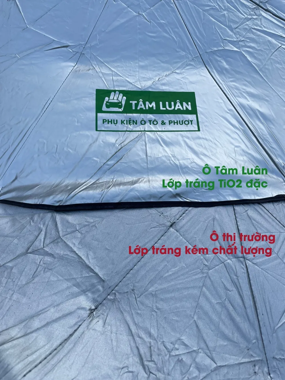 Ảnh Ô Che Nắng Kính Lái Ô Tô Tâm Luân, Tấm Chắn Nắng Kính Chắn Gió, Chống Nóng Xe Hơi 4 5 7 9 Chỗ 2