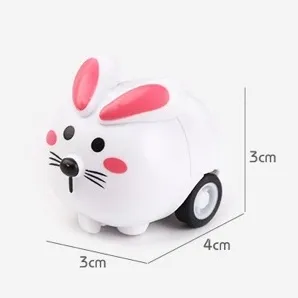 Ảnh Đồ chơi xe lên dây cót size mini hình thú đáng yêu ( Mẫu ngẫu nhiên ) 2