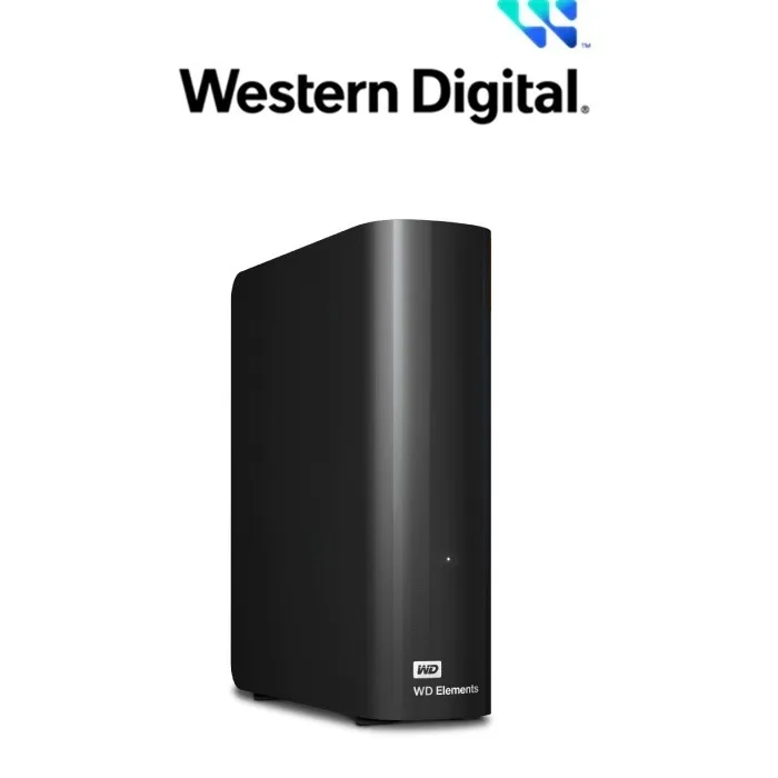 Ảnh Ổ cứng di động để bàn Western Digital WD Elements 3.5" (6TB-12TB) - WDBBKG0060HBK 1
