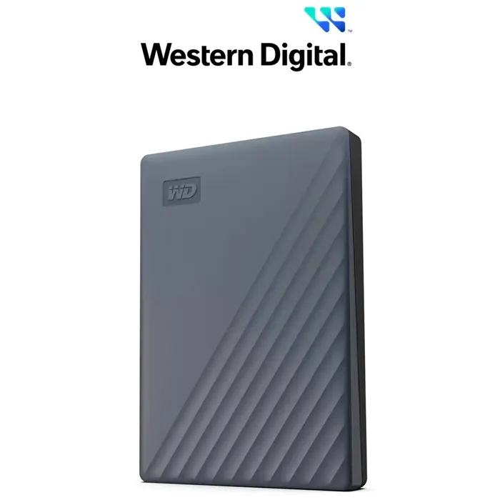 Ảnh Ổ cứng di động GN WD My Passport 2.5'' Silicon Grey USB type C - WDBWML0020BGY-WESN 1