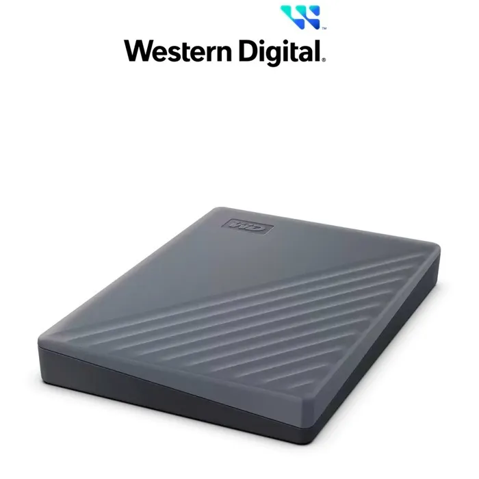 Ảnh Ổ cứng di động GN WD My Passport 2.5'' Silicon Grey USB type C - WDBWML0020BGY-WESN 2