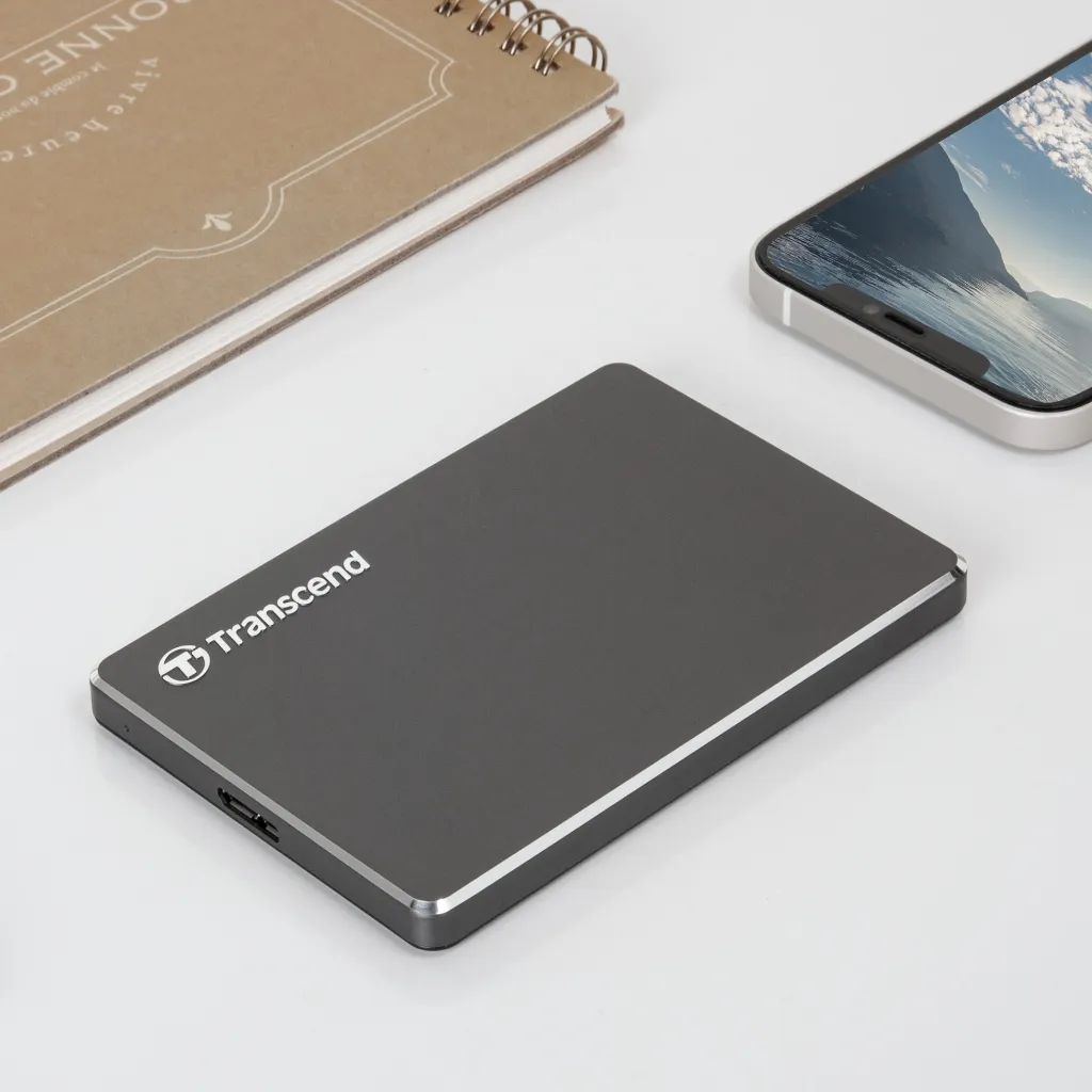 Ảnh Ổ cứng di động HDD Transcend StoreJet Lightweight 25C3 2.5" 1TB / 2TB 5Gbps Bảo hành 3 năm 4