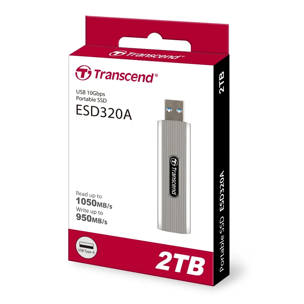 Ảnh Ổ cứng di động SSD Transcend ESD320A 512GB / 1TB / 2TB 1050MB/s - Bảo hành 5 năm 1
