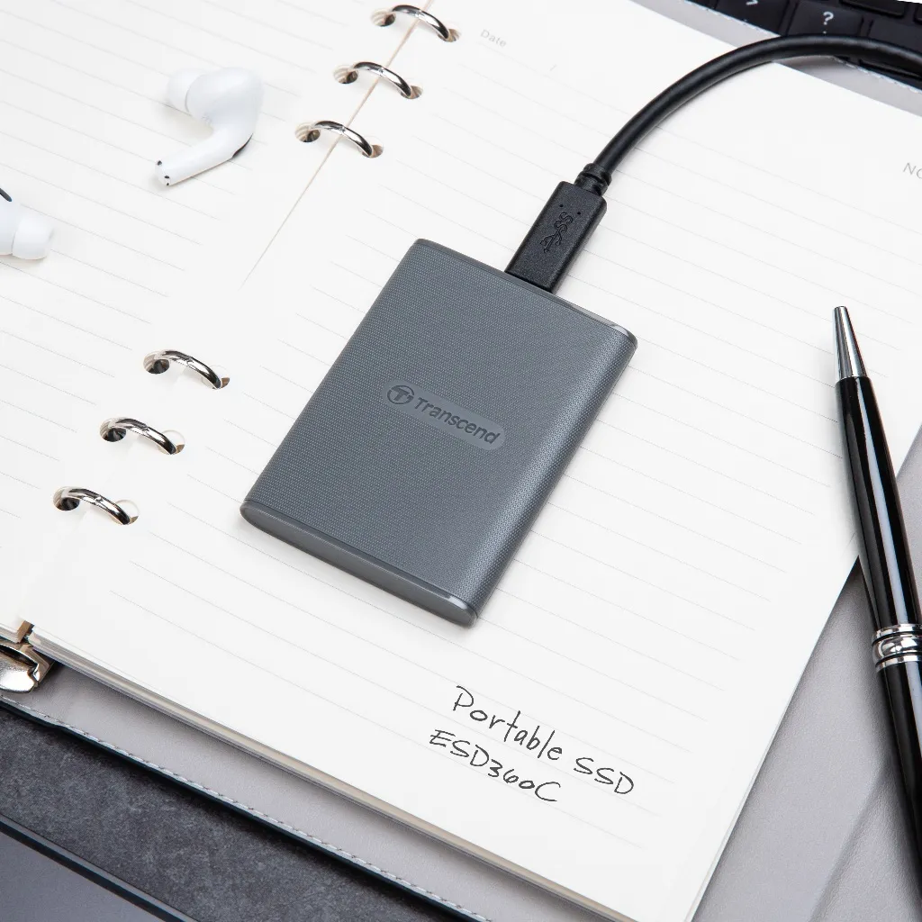 Ảnh Ổ cứng di động SSD Transcend ESD360C 1TB / 2TB / 4TB 2000MB/s - Bảo hành 5 năm 4