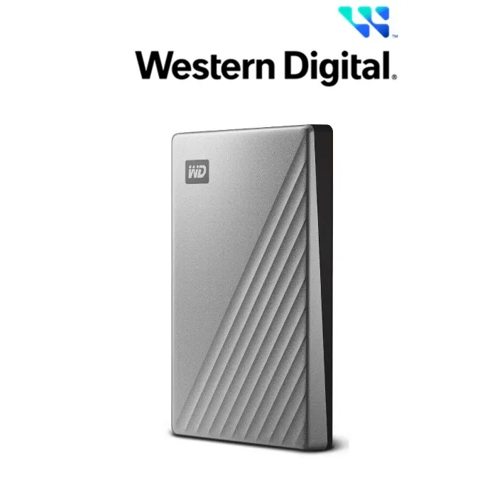 Ảnh Ổ cứng di động Western Digital WD My Passport Ultra Silver 2.5" USB Type C 2TB - WDBC3C0020BSL 4