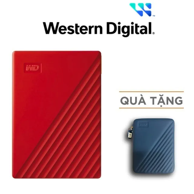 Ảnh Ổ cứng di động Western Digital WD My Passport 2.5'' USB 3.2 2TB - WDBYVG0020BRD 1