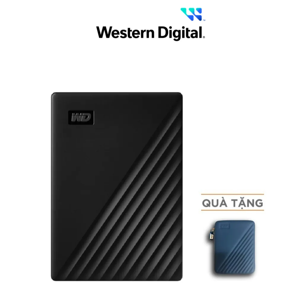 Ảnh Ổ cứng di động Western Digital WD My Passport 2.5" USB 3.2 5TB - WDBPKJ0050BBK 1