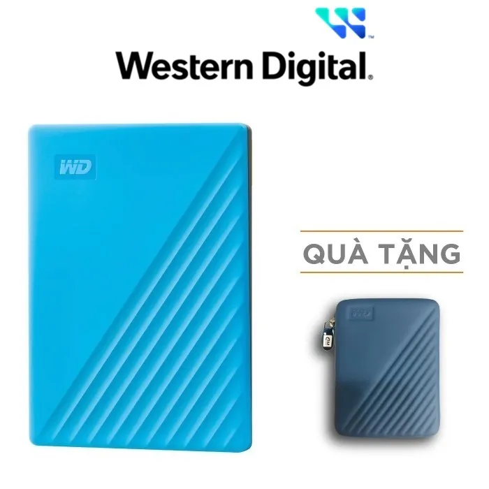 Ảnh Ổ cứng di động Western Digital WD My Passport 2.5'' USB 3.2 2TB Xanh - WDBYVG0020BBL 1