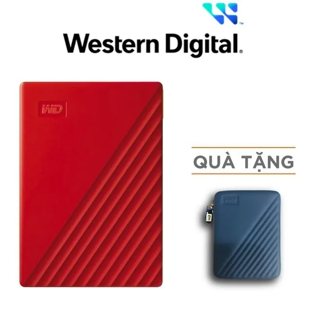 Ảnh Ổ cứng di động Western Digital WD My Passport 2.5" USB 3.2 4TB - WDBPKJ0040BBK 1