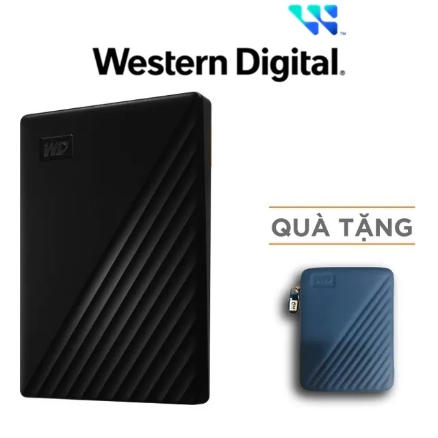 Ảnh Ổ cứng di động Western Digital WD My Passport 2.5" USB 3.2 4TB - WDBPKJ0040BBK 4