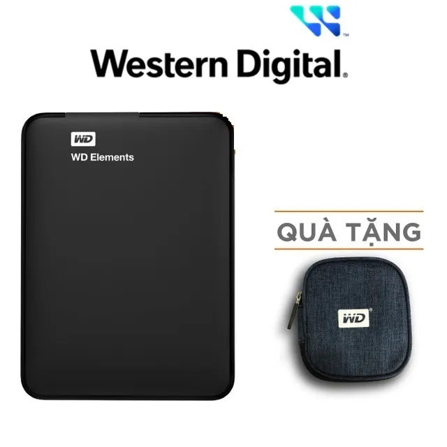 Ảnh Ổ cứng di động Western Digital WD Elements 2.5" 4TB - WDBU6Y0040BBK 1