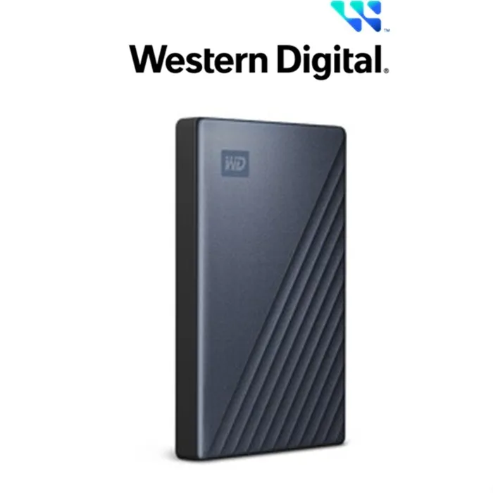 Ảnh Ổ cứng di động Western Digital WD My Passport Ultra Silver 2.5" USB Type C 4TB - WDBFTM0040BSL 3