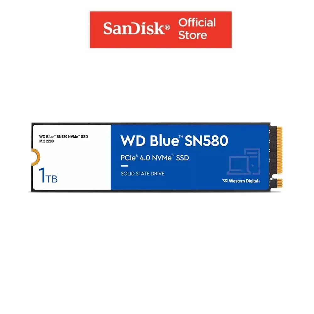 Ảnh Ổ cứng SSD Western Digital Blue SN580 500GB - 1TB PCIe Gen4 x4 NVMe M.2 1