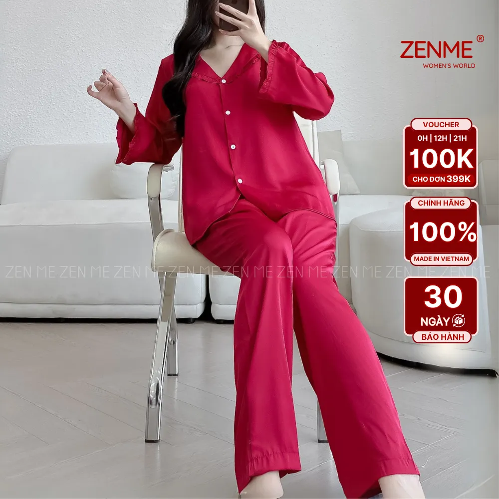Đánh Giá Đồ Ngủ Lụa Latin Cao Cấp Zen Me PJB1024: Sang Trọng, Thoải Mái
